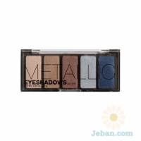 5-pack Eyeshadows : Metallic