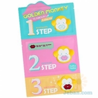 Golden Monkey Glamour Lip 3-step Kit