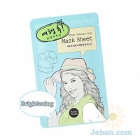 After Mask Sheet : Brightening