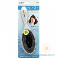 Wet-N-Dry : Detangling Hair Brush (Blister Card)