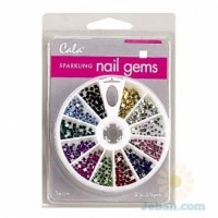 Sparkling Nail Gems