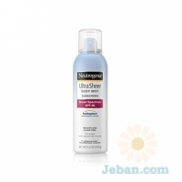 Ultra Sheer® : Body Mist Sunscreen Broad Spectrum SPF 30