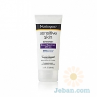 Sensitive Skin Sunscreen Lotion Broad Spectrum SPF 60+