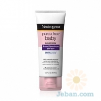 Pure & Free® : Baby Sunscreen Lotion Broad Spectrum SPF 60+