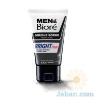 Men's Biore : Double Scrub Bright Clean