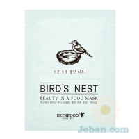 Beauty In A Food Mask Sheet : Bird’s Nest