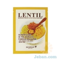 Everyday : Lentil Facial Mask Sheet