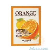 Everyday : Orange Facial Mask Sheet