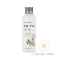 I'm Real : Tea Tree Sebum & Pore Lotion