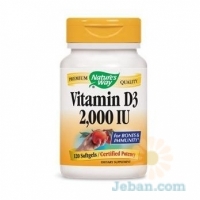 Vitamin D3 2,000 IU