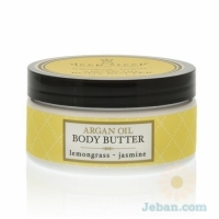 Lemongrass - Jasmine : Argan Oil Body Butter