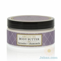 Lavender - Chamomile : Argan Oil Body Butter