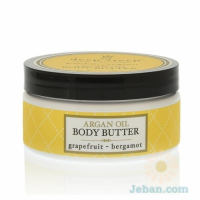 Grapefruit - Bergamot : Argan Oil Body Butter