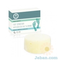 Foot Scrub Bar With Dead Sea Salt & Orange