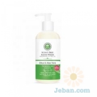 Scent Free Hand : Wash With Olive And Aloe Vera