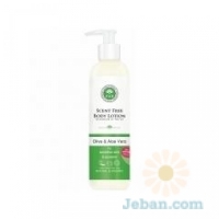 Scent Free : Body Lotion With Olive & Aloe Vera