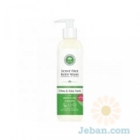 Scent Free : Body Wash With Olive & Aloe Vera