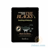 The Blacks : Hydrogel Mask Soothing And Relaxing Black Acai Berry