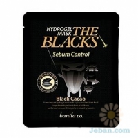 The Blacks : Hydrogel Mask Sebum Control Black Cacao