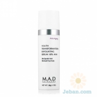 Youth Transformation : Exfoliating Serum 10% Aha 5% Glycolic Acid 5% Multi Fruit Acid