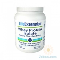 Whey Protein Isolate (Natural Chocolate Flavor)