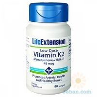 Low-Dose Vitamin K2 Menaquinone-7 (MK-7)