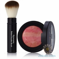 Baked : Brulee Blush With Retractable Baked Powder Brush