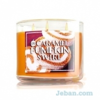 Caramel Pumpkin Swirl : 3-Wick Candle