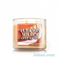 Pumpkin Spiced Cheesecake 3-Wick Candle