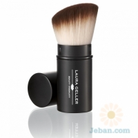 Retractable Angled Kabuki Brush