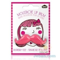 Moustache Lip Balm : Pink