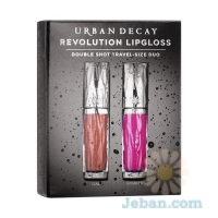 Revolution Lipgloss Double Shot Travel-Size Duo