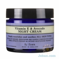 Vitamin E & Avocado Night Cream