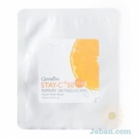 Stay-C 50 Plus Repairy (Betaglucan) Facial Mask Sheet