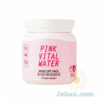 Pink Vital Water : Wash Off Pack