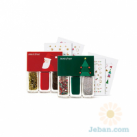 Green Christmas 2016 Collection : Real Color Nail Christmas Set