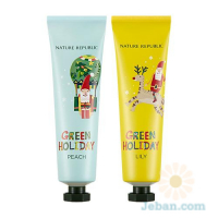 Green Holiday 2017 : Hand & Nature Hand Cream (Peach & Lily)