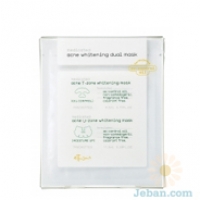 Acne whitening dual mask