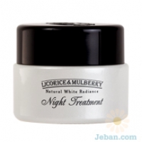 Licorice & Mulberry Natural White Radiance Night Treatment