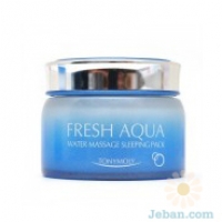 Fresh Aqua Water Massage Sleeping Pack