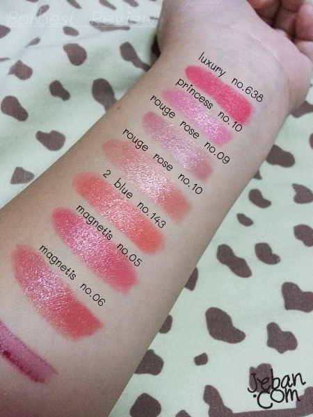 mistine rouge rose lipstick