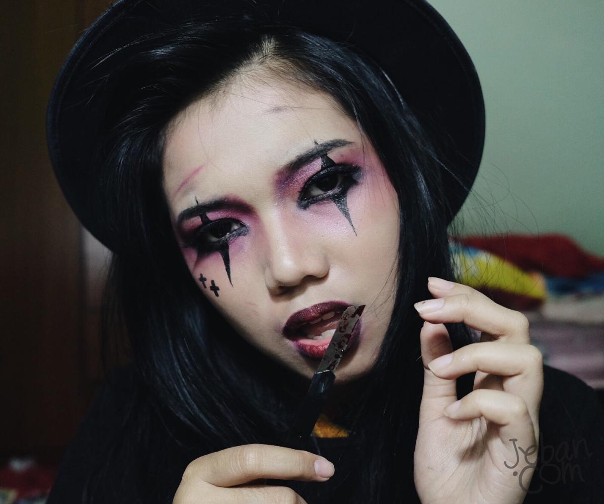 [ How to ] แต่งหน้า Halloween โทนม่วงกันเถอะ :P