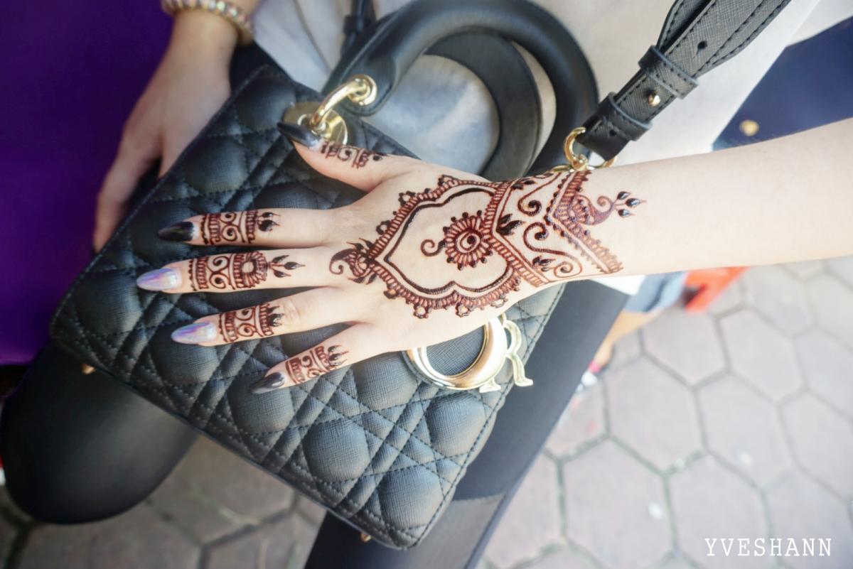 Hand Henna เฮนน าลายบนม อ แบบสาย ฝ ชน ดท ช ว ตน ชะน ต องโดนส กคร ง